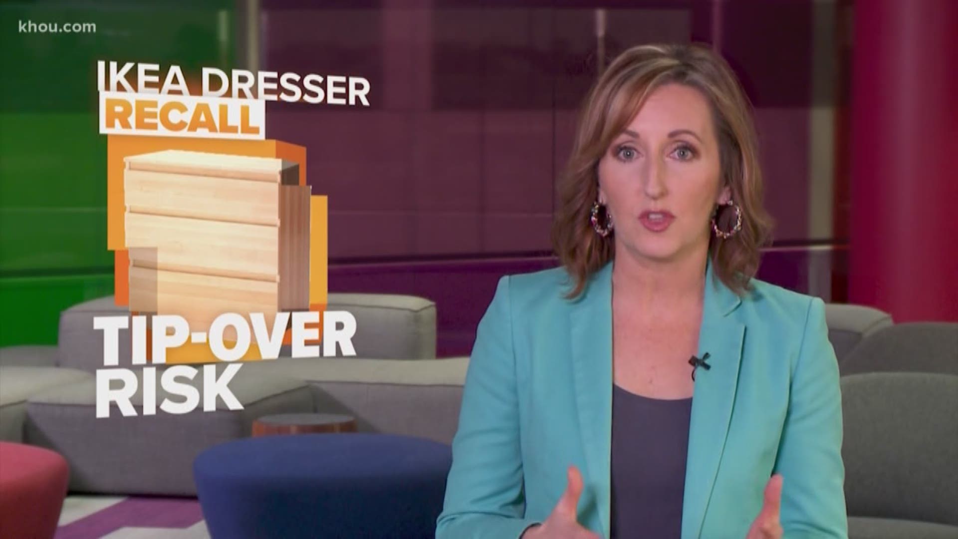 A dresser that could put your child in danger, and women bringing home the bacon. Those stories top your Morning Money Minute. Here's Tiffany Craig.