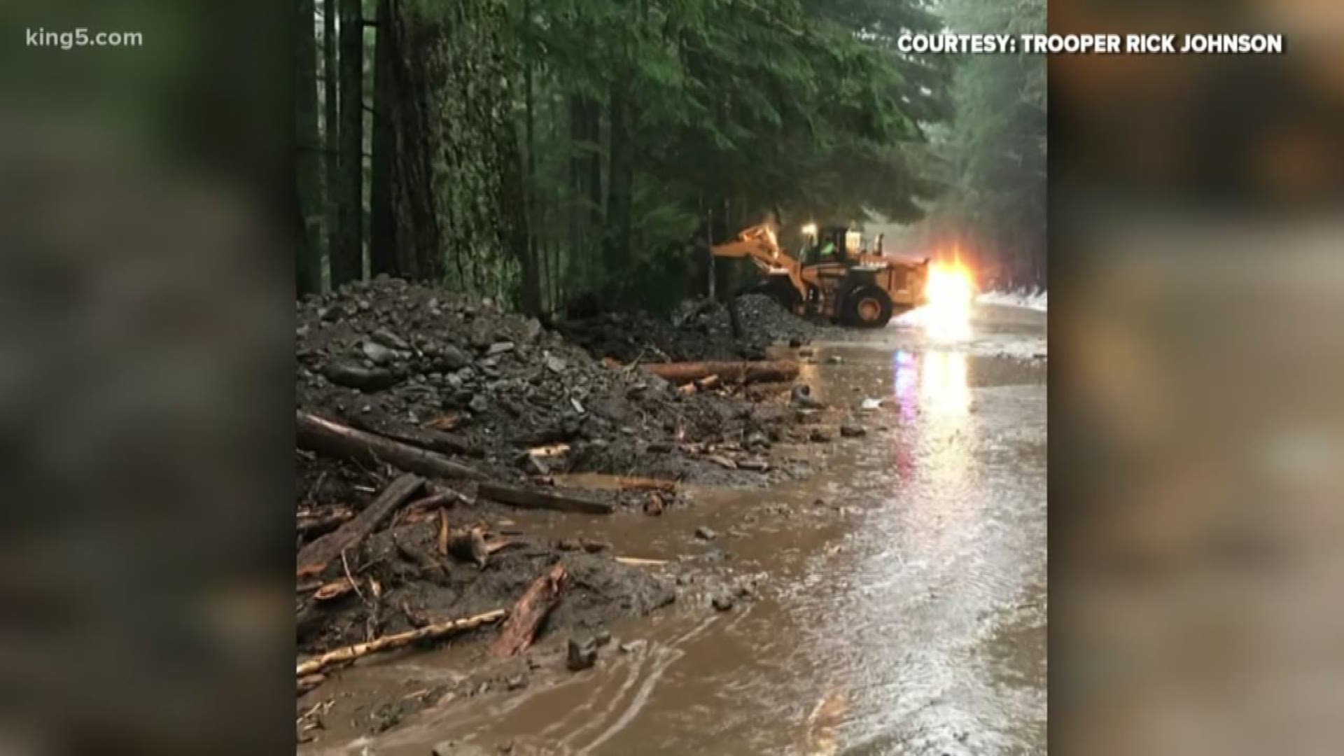 Experts say while the rain is starting to subside, the risk of landslides will persist due to heavily saturated soils.