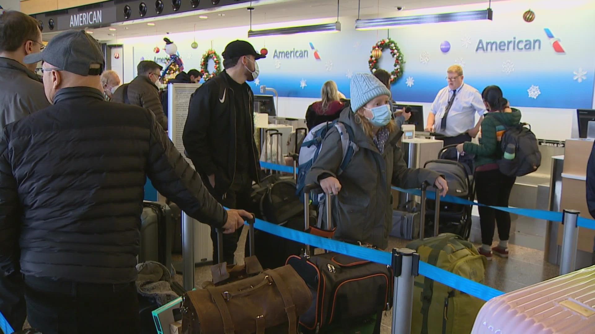 Delays and cancelations weren't the only issues for Sea-Tac Airport during holiday travel on Dec. 22.