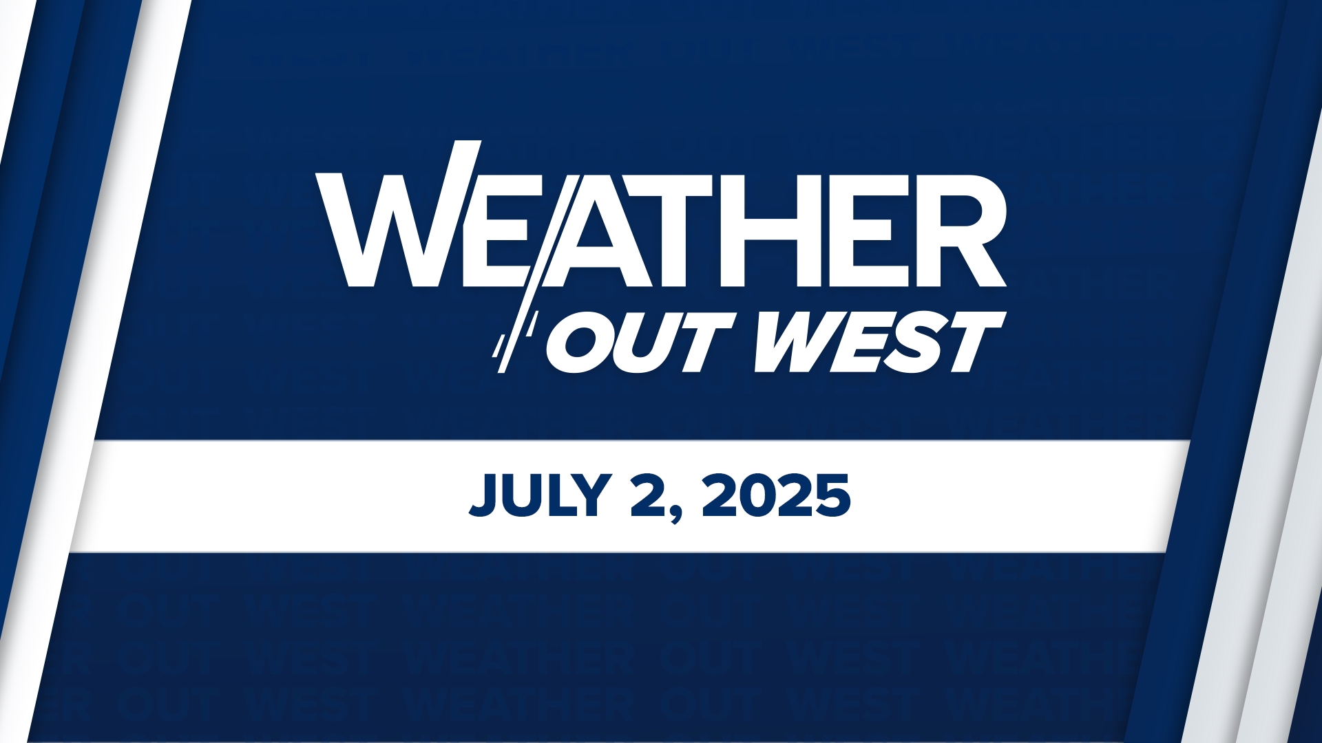 Weather Out West showcases what’s happening weather-wise across the western U.S. from the Pacific Northwest to the Mountain West, California and Arizona