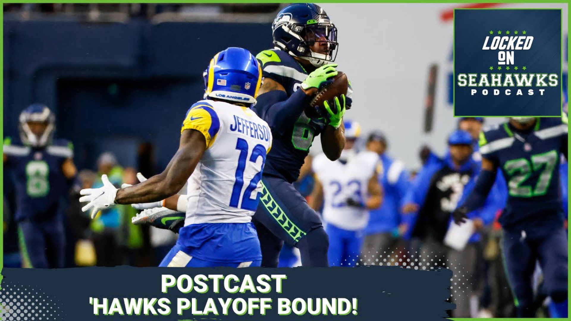 With a spot in the playoffs remaining within reach, host Corbin Smith details what went down at Lumen Field in the Seahawks must-win season finale against the Rams.