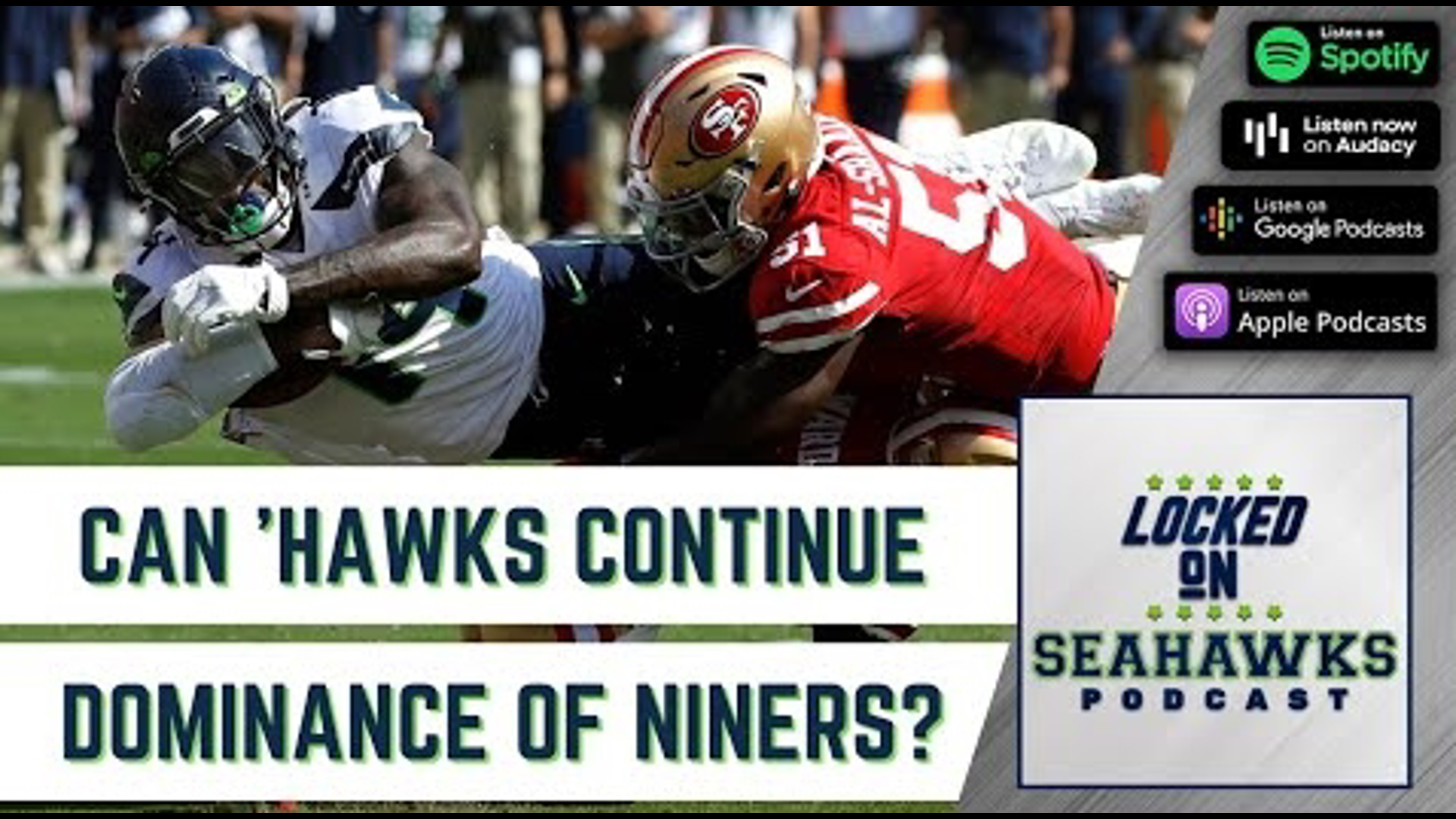 Hosts Corbin Smith and Dallas Cooper take a look at final injury reports for both teams, devise a game plan for a Seahawks victory in Santa Clara, and more.
