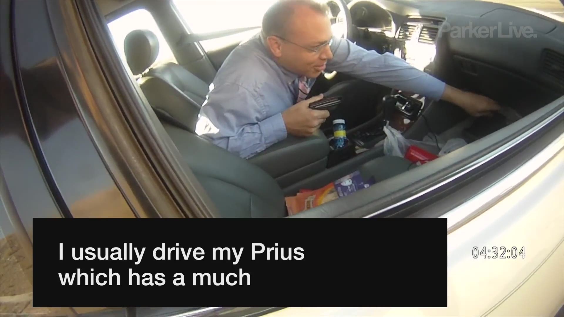 After being pulled over for driving 97 mph in a 55 mph zone, Rep. Paul Mosley told the deputy he'd been driving 120 earlier and his car can go 140 mph. Video: PARKERLIVEONLINE.COM