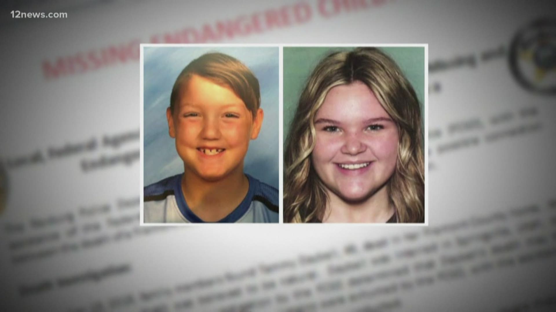 Joshua Vallow, who goes by "JJ," and his adopted sister Tylee Ryan were last seen in Idaho on Sept. 23. Team 12's Nicole Zymek has the latest.