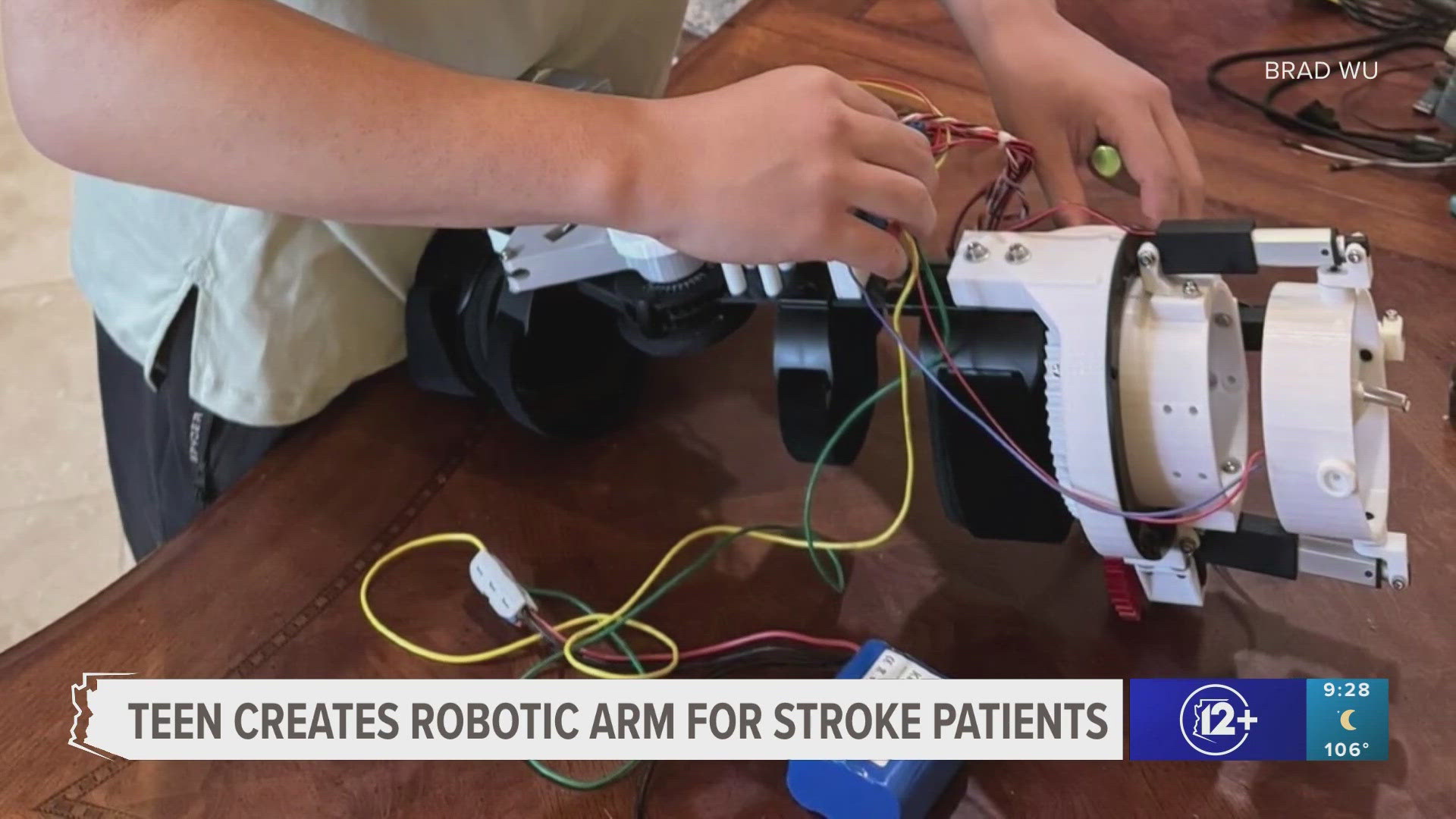 He hopes to make the rehabilitation for stroke patients even more accessible and affordable.
