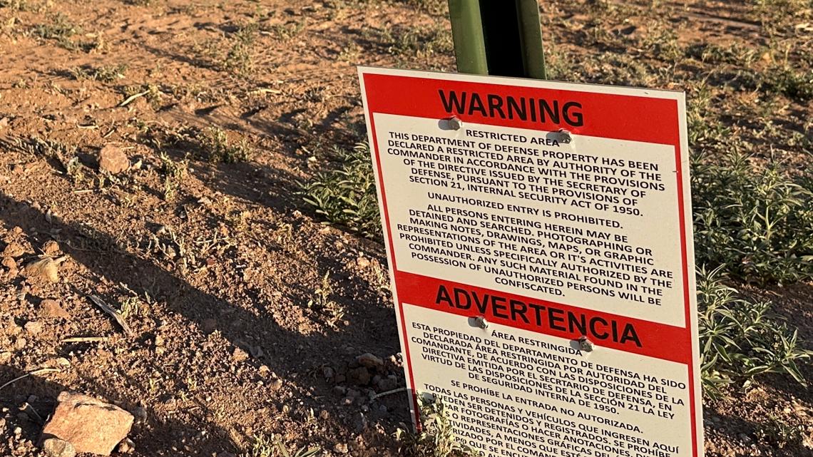 State Border Zone Sign US military expands border enforcement with new zones | ktvb.com