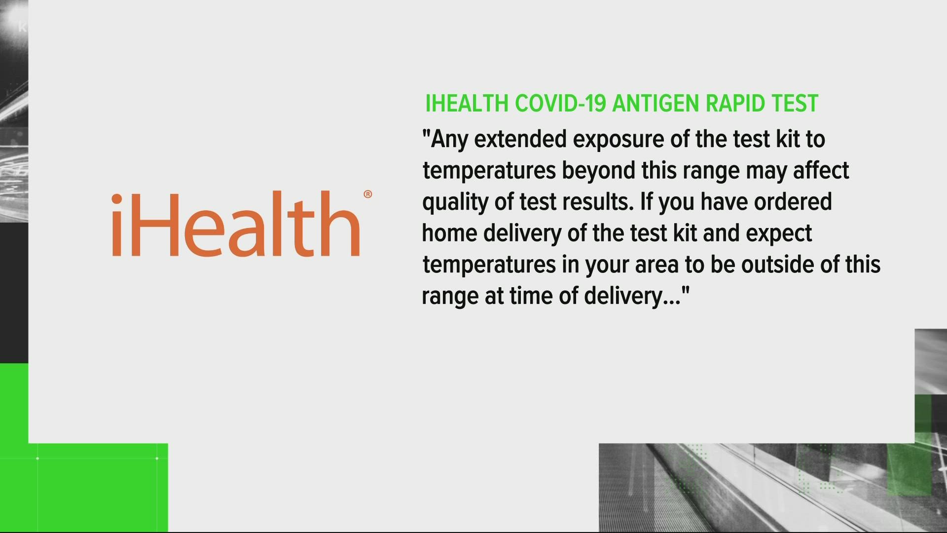 According to Dr. Geoff Baird, freezing temperatures may impact at-home COVID-19 tests, but the answer is not black and white.