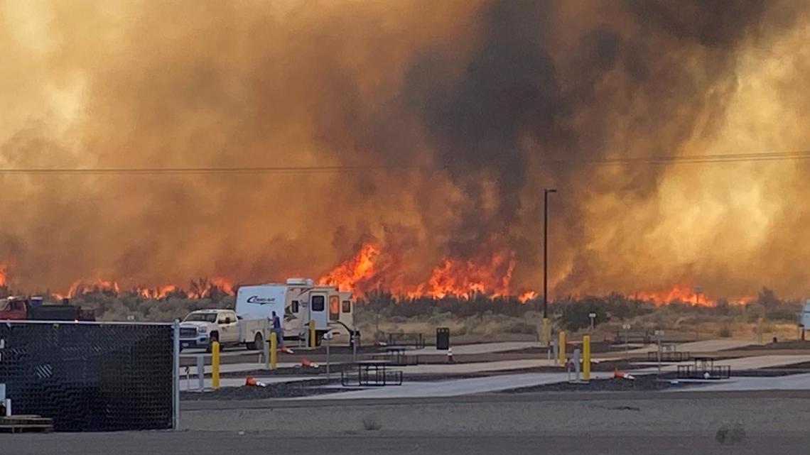 Updates On Wildfires Burning In Eastern Washington North Idaho Ktvb Com