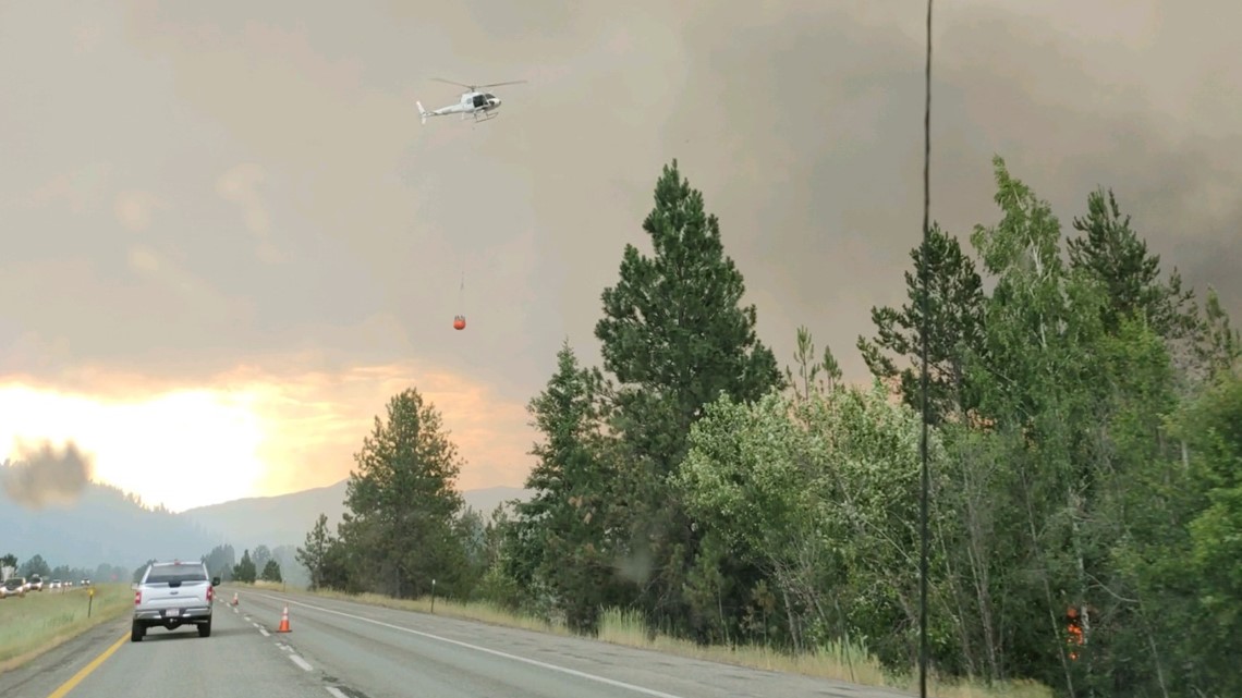 Several Wildfires Burning In North Idaho After Lightning Strikes 7047