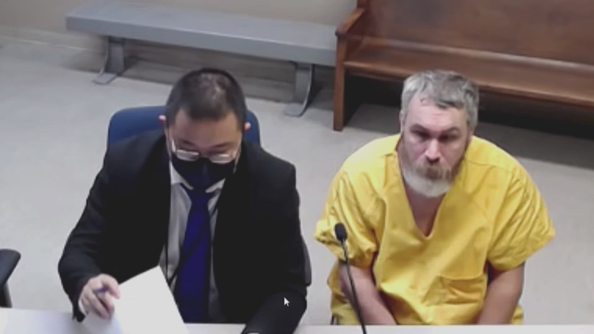 Donald Hardesty is accused of raping a child victim for years.
