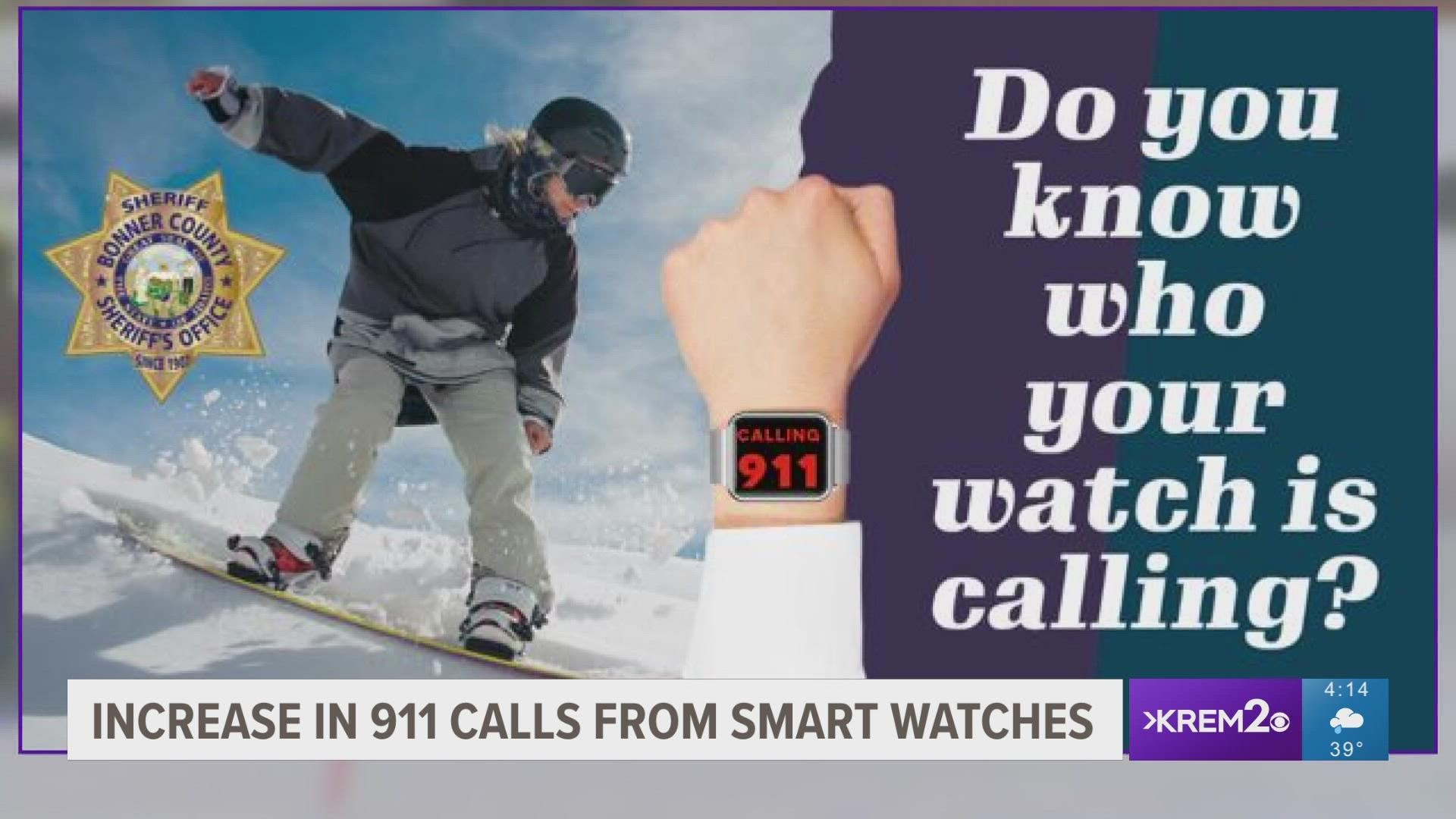 Smart watch setting leads to jump in accidental 911 calls from ...