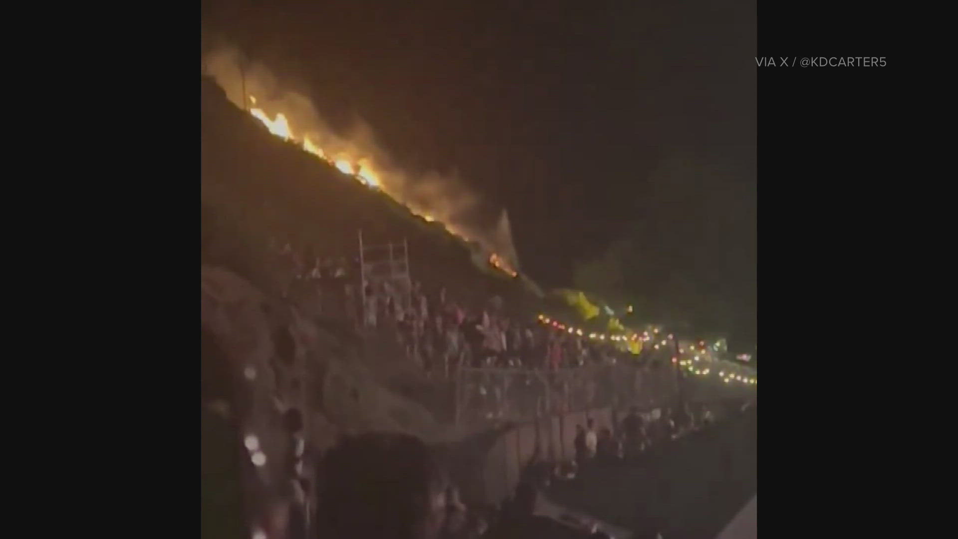 Grant County Sheriff's Office confirms that there were no injuries and concert-goers were safely evacuated.