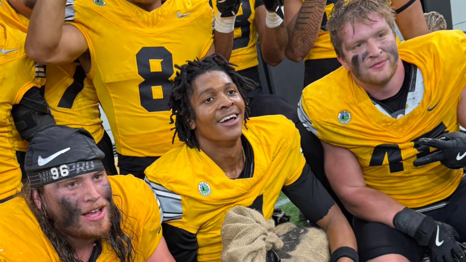 Kinsey is making an impact on the field as a redshirt freshman, including his game sealing interception in week 3.