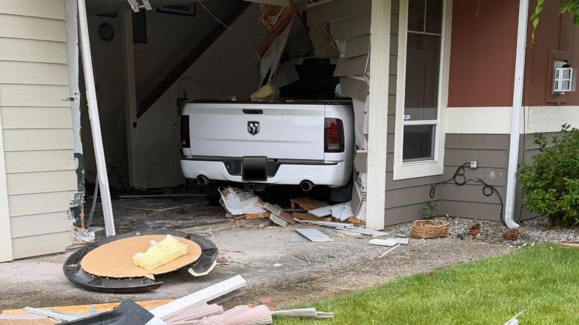 Man charged for crashing into North Idaho apartment, killing man and injuring woman inside