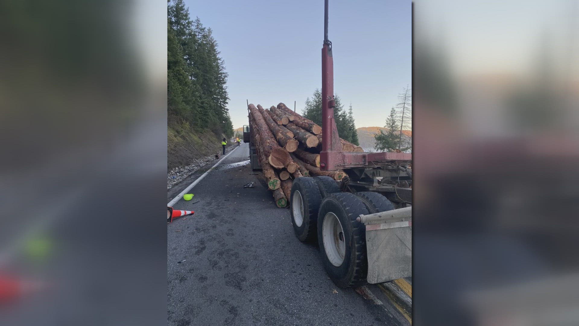A man from Coeur d'Alene driving a 2016 Ford 150 pickup drove off the road and into a ditch before coming back onto the road and crashing head-on with a log truck.