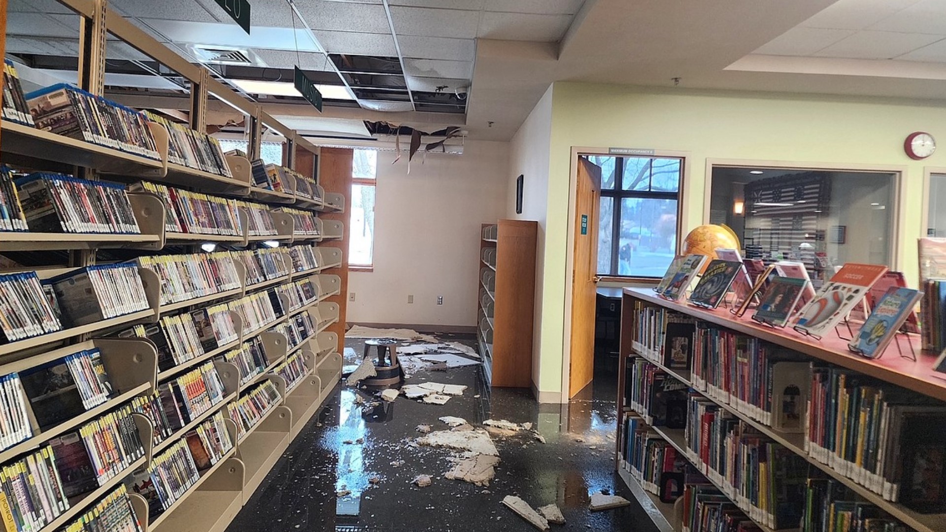 Post Falls and Athol libraries under repair after water damage | ktvb.com