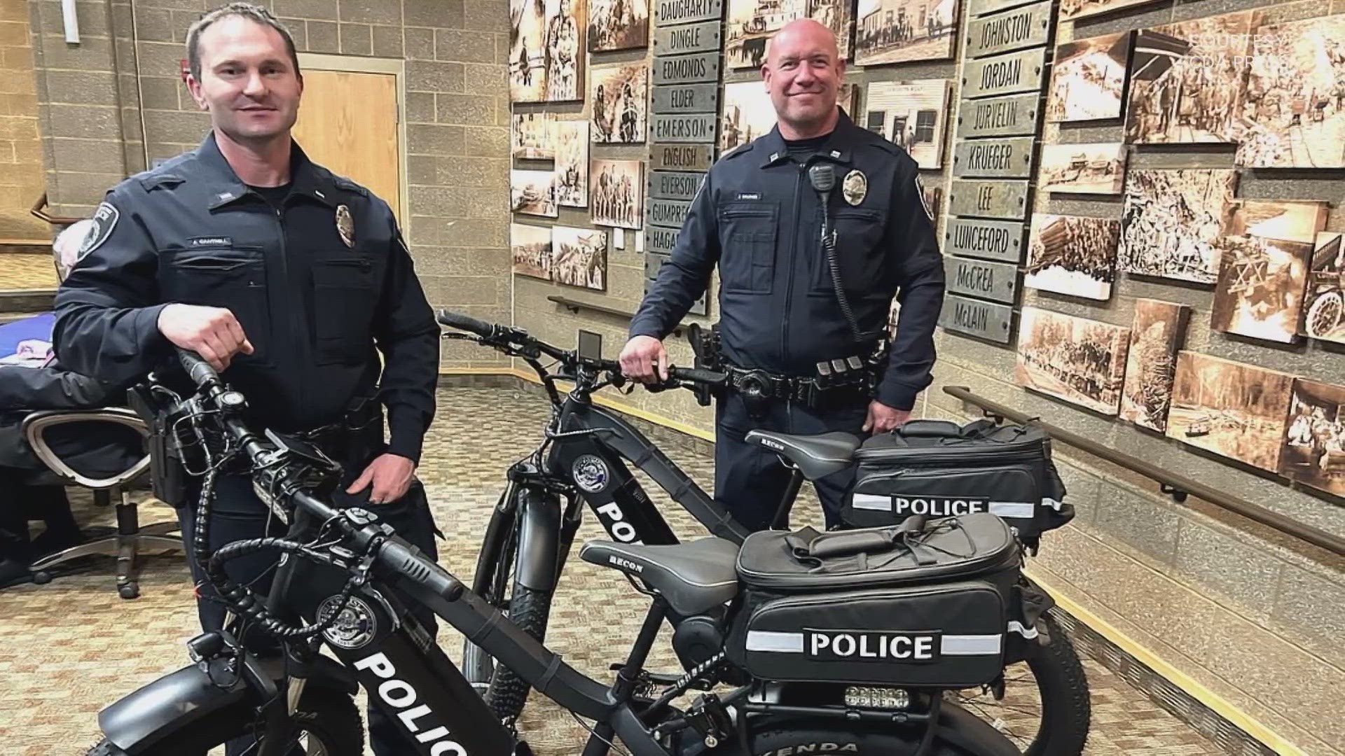 More law enforcement will soon be roaming the streets of downtown Coeur d'Alene on e-bikes.