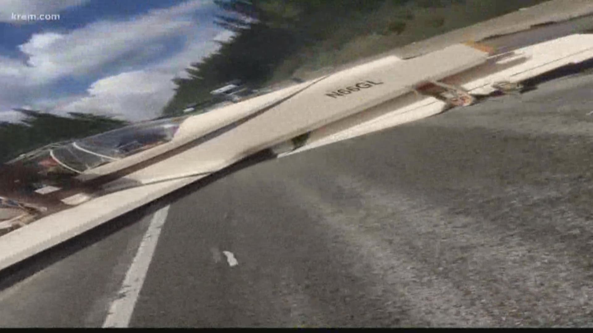 Exclusive Video Shows Moments Leading Up To Plane Crash On I 90