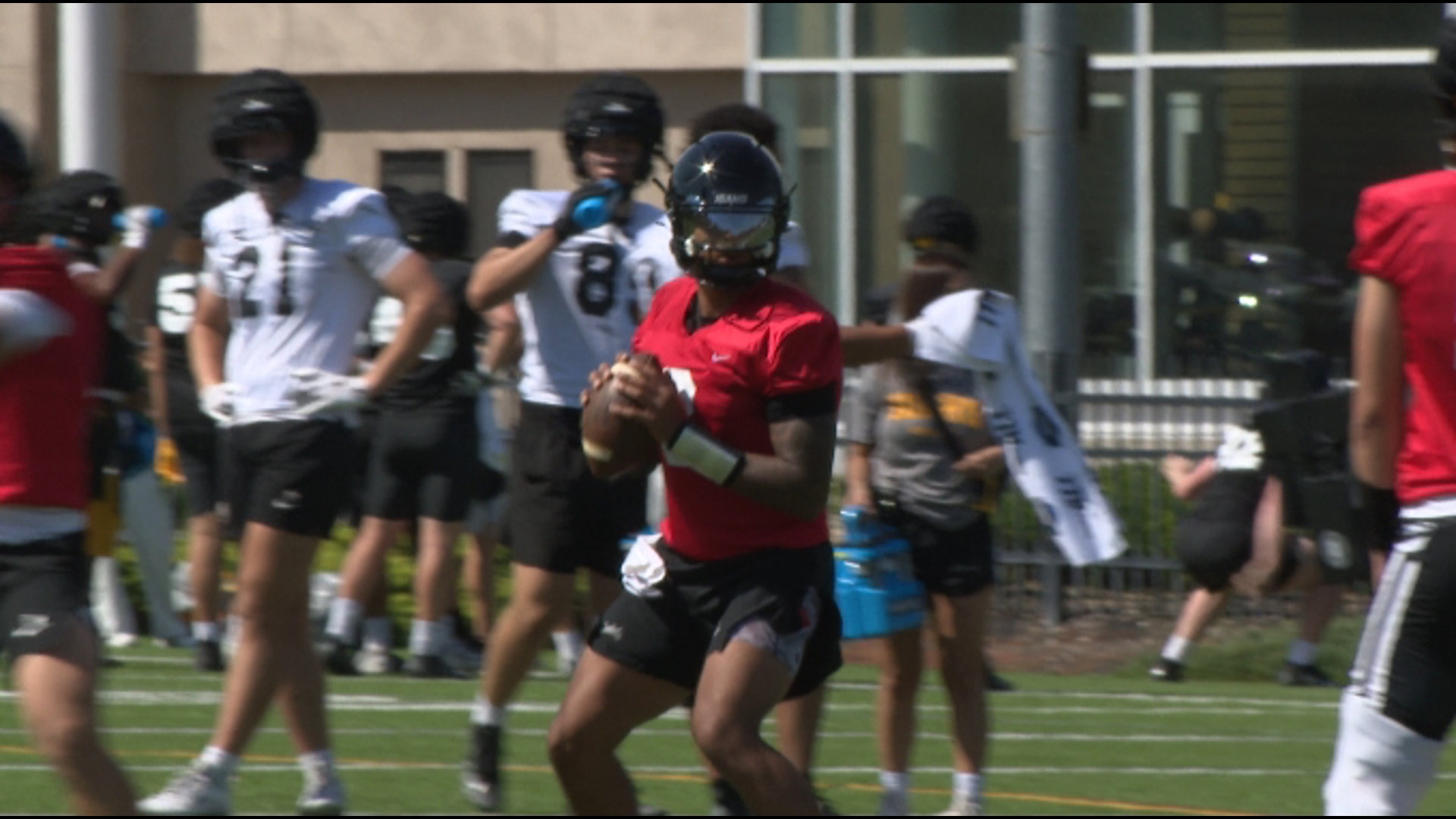 Joshua Wood named University of Idaho's starting quarterback for 2025 ...