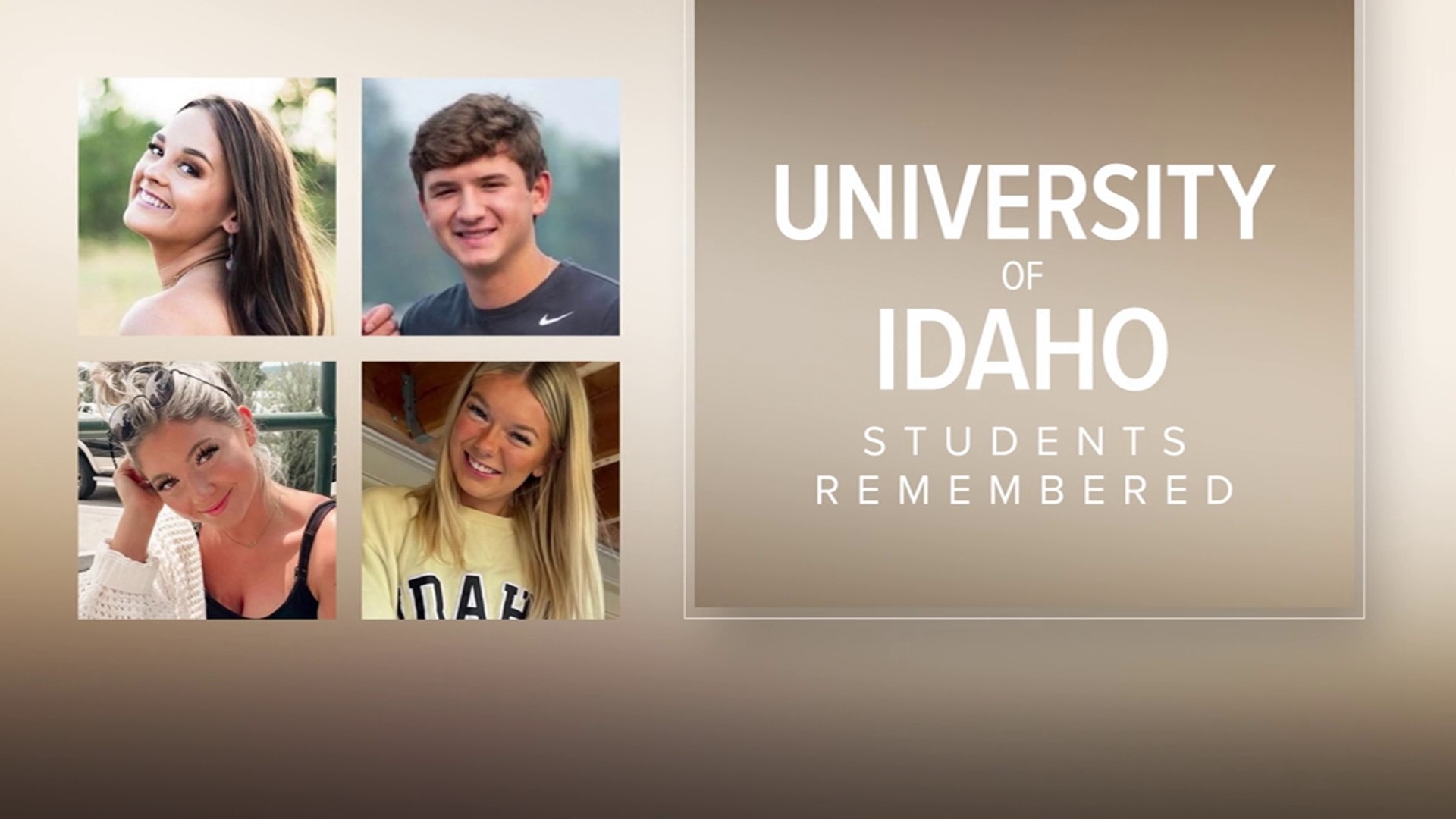 The Moscow community is coming together to honor the four University of Idaho students killed in a home near campus over two weeks ago.