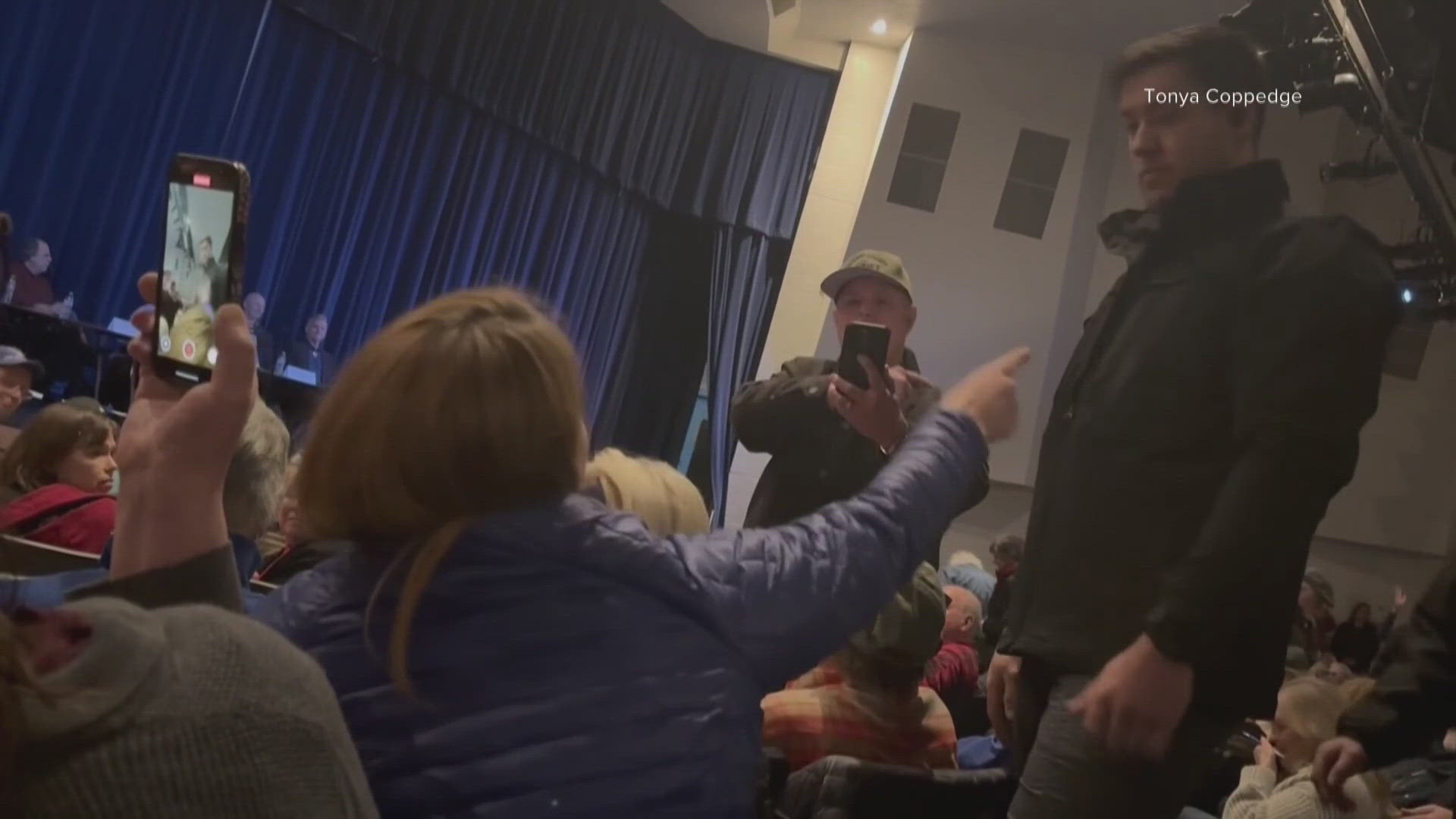 A man is suing Kootenai County for $2.5 million after he was forcibly removed from a town hall earlier this year.