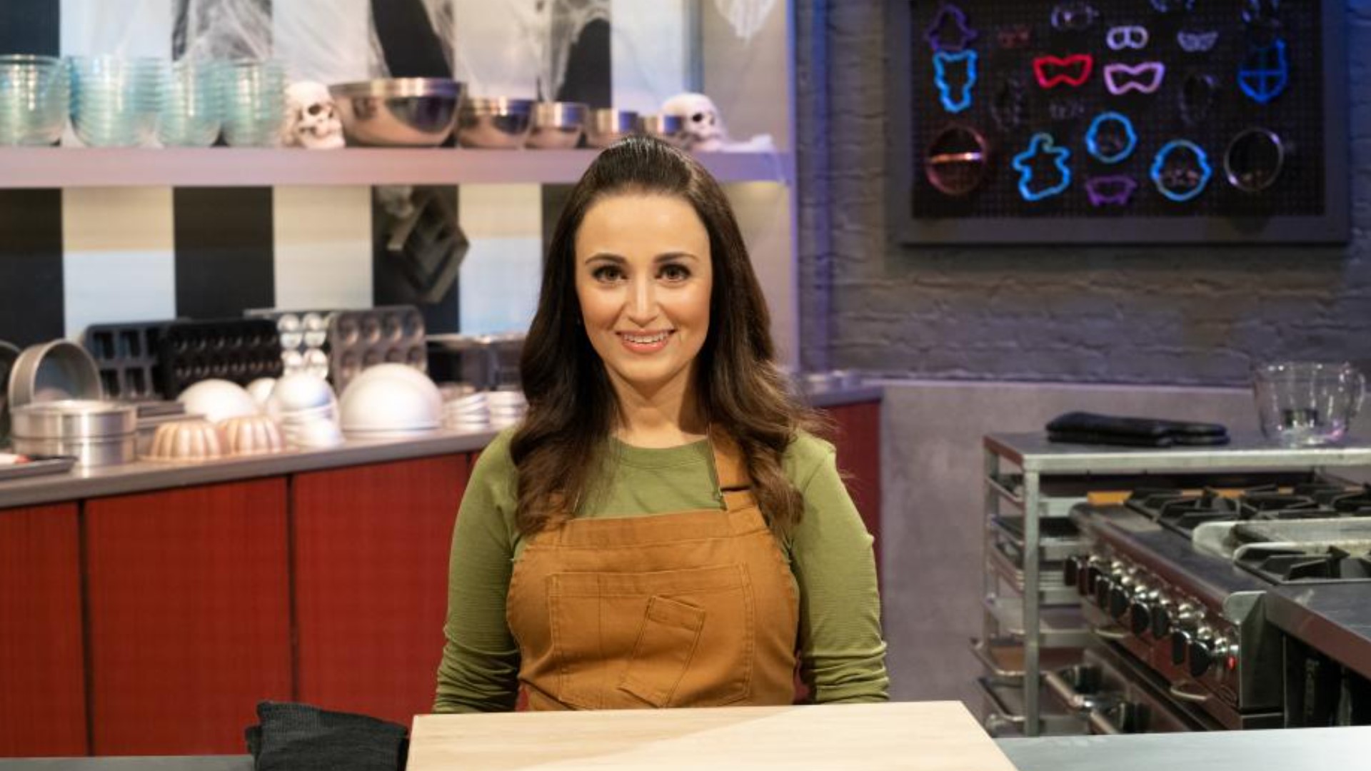 Christina Ramsey, a home baker from Hayden, Idaho, will compete in the Food Network's Halloween Cookie Challenge.