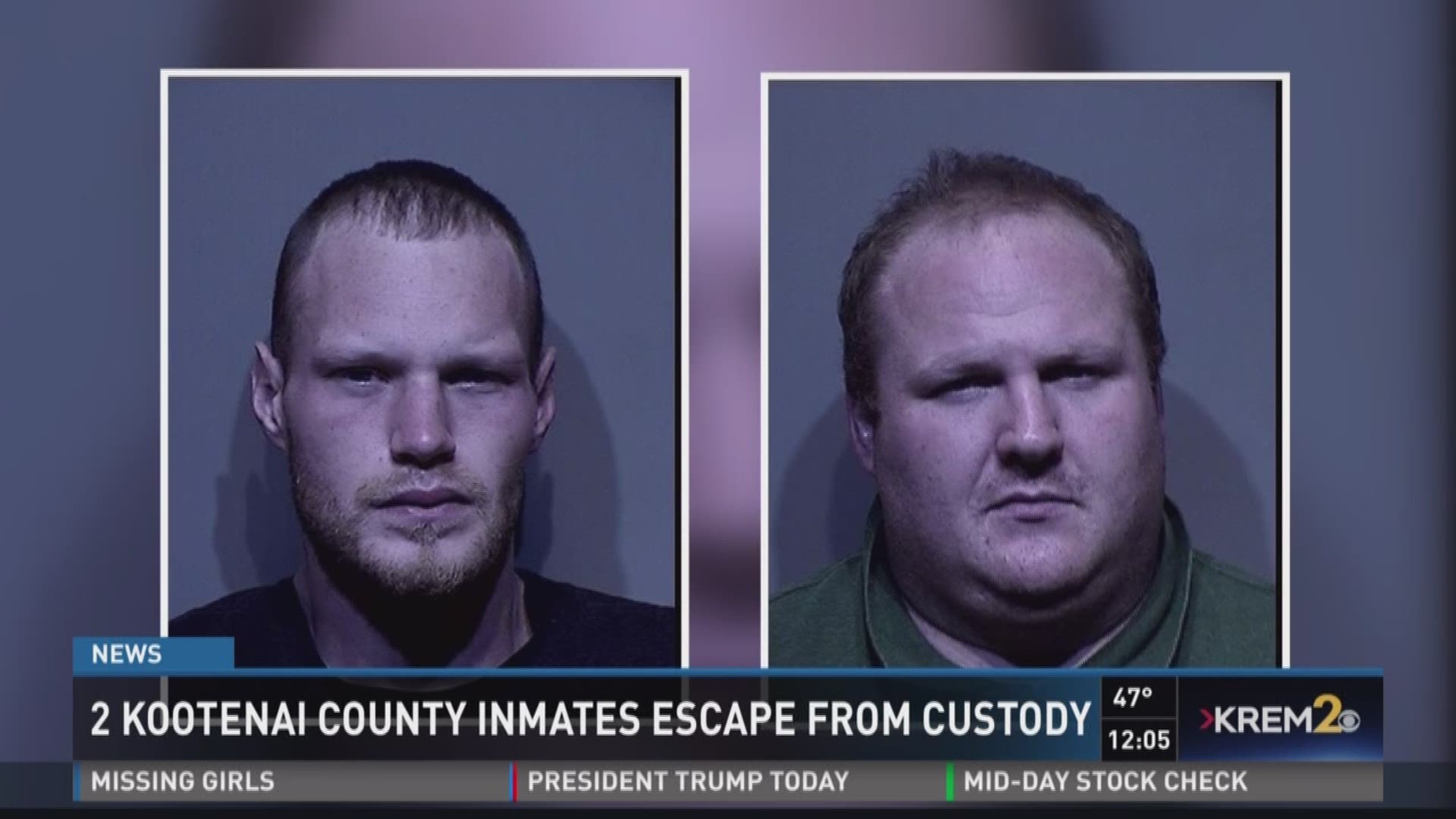 2 Kootenai County inmates escape from custody