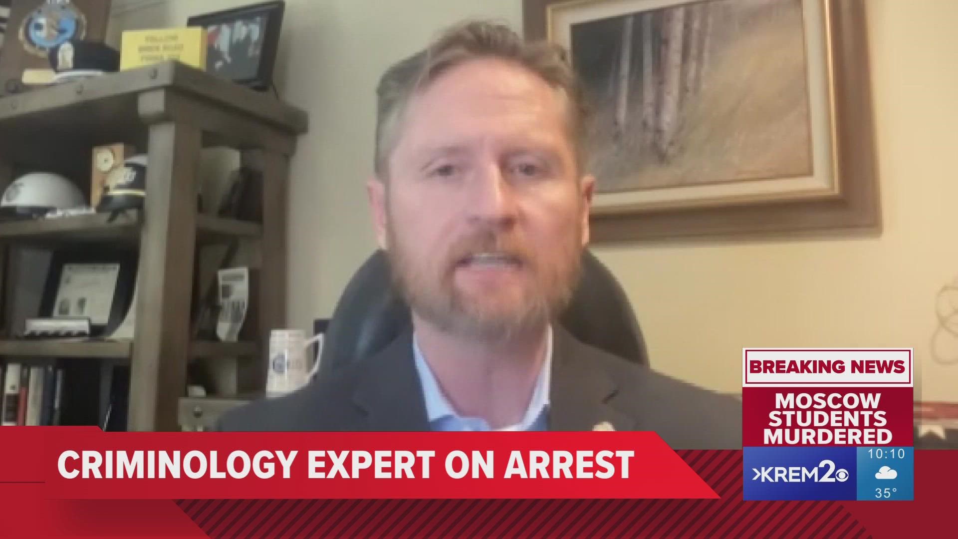 Criminal Justice expert weighs in on U of I murder suspect | ktvb.com