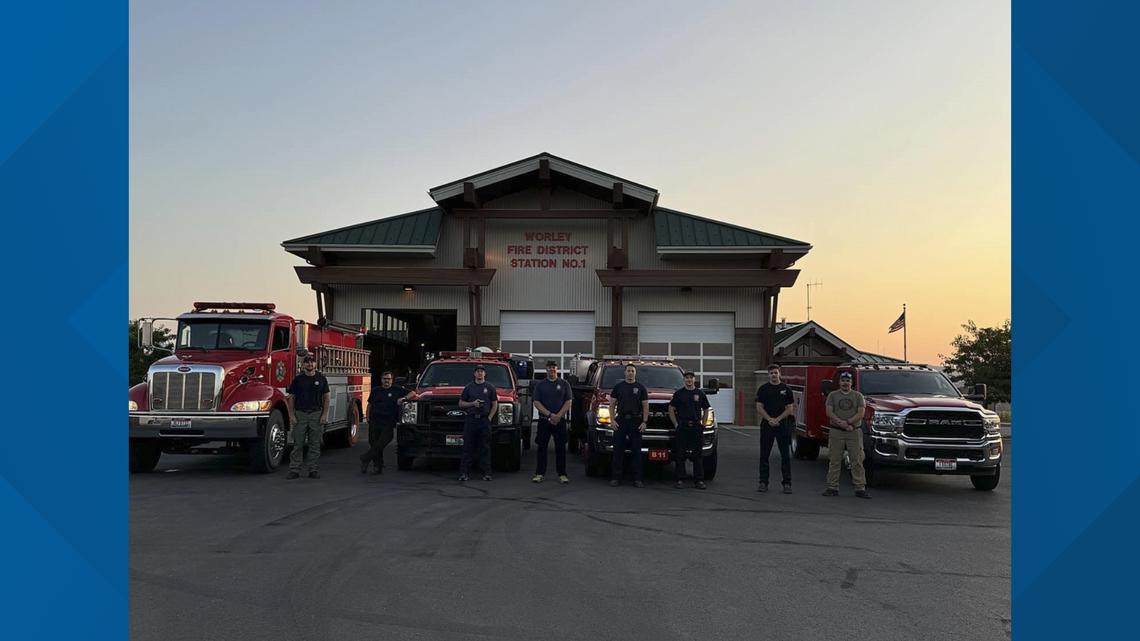 Kootenai County firefighters help with Oregon wildfire | ktvb.com