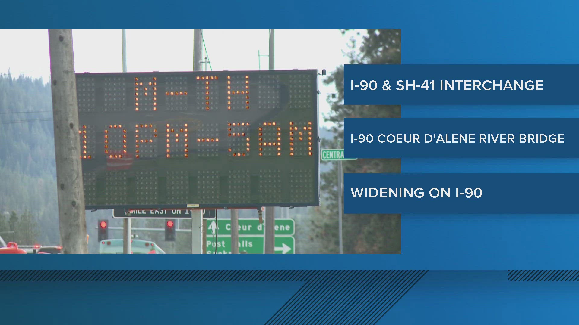 The Idaho Transportation Department monitors six project delays due to a labor strike in eastern Washington.