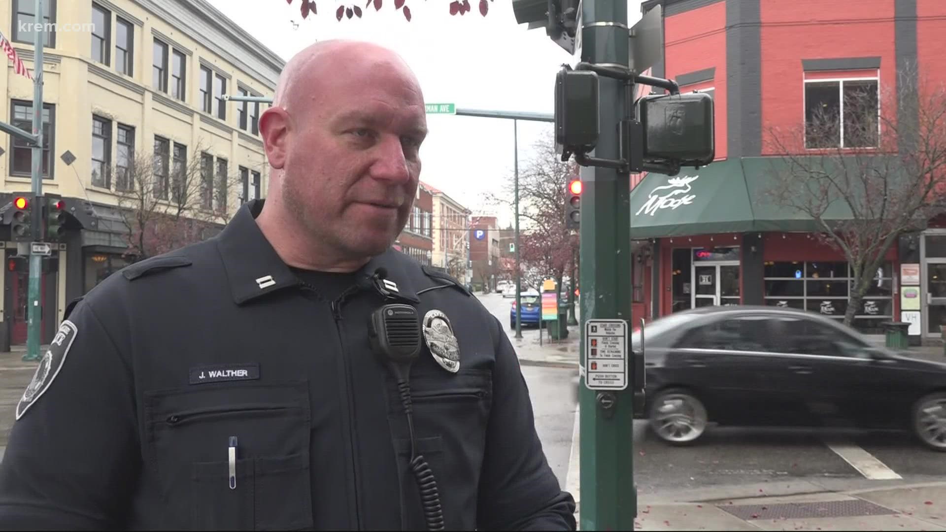 Coeur d'Alene experienced a surge in alcohol-related crimes last winter when bars stayed open during the pandemic. Now, CDA police report an improvement.