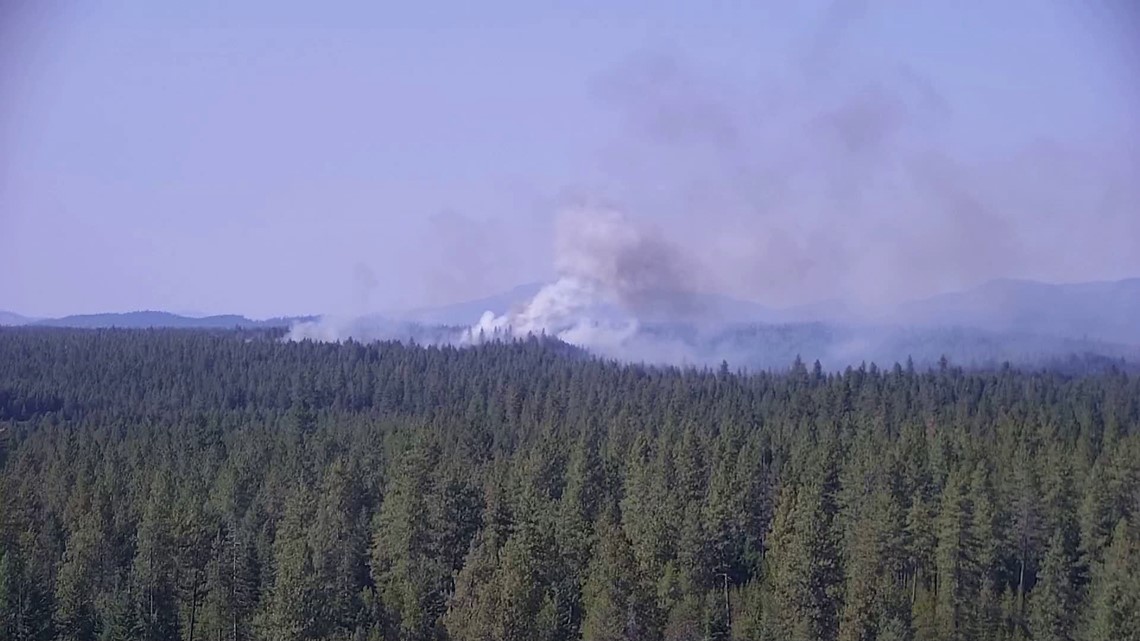 All evacuations lifted for Sarah Loop fire burning in Athol | ktvb.com