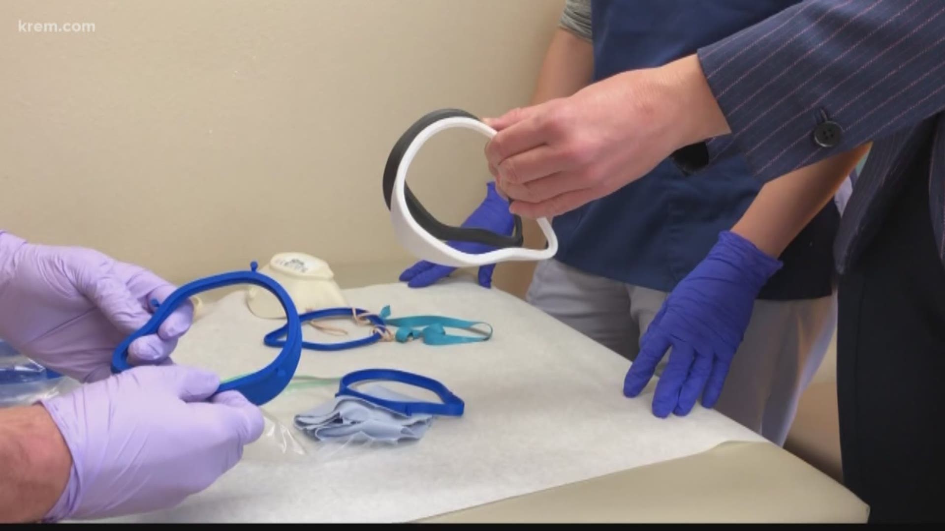A University of Idaho professor recently saw news of shortages of protective equipment for healthcare workers across the country and decided to help.