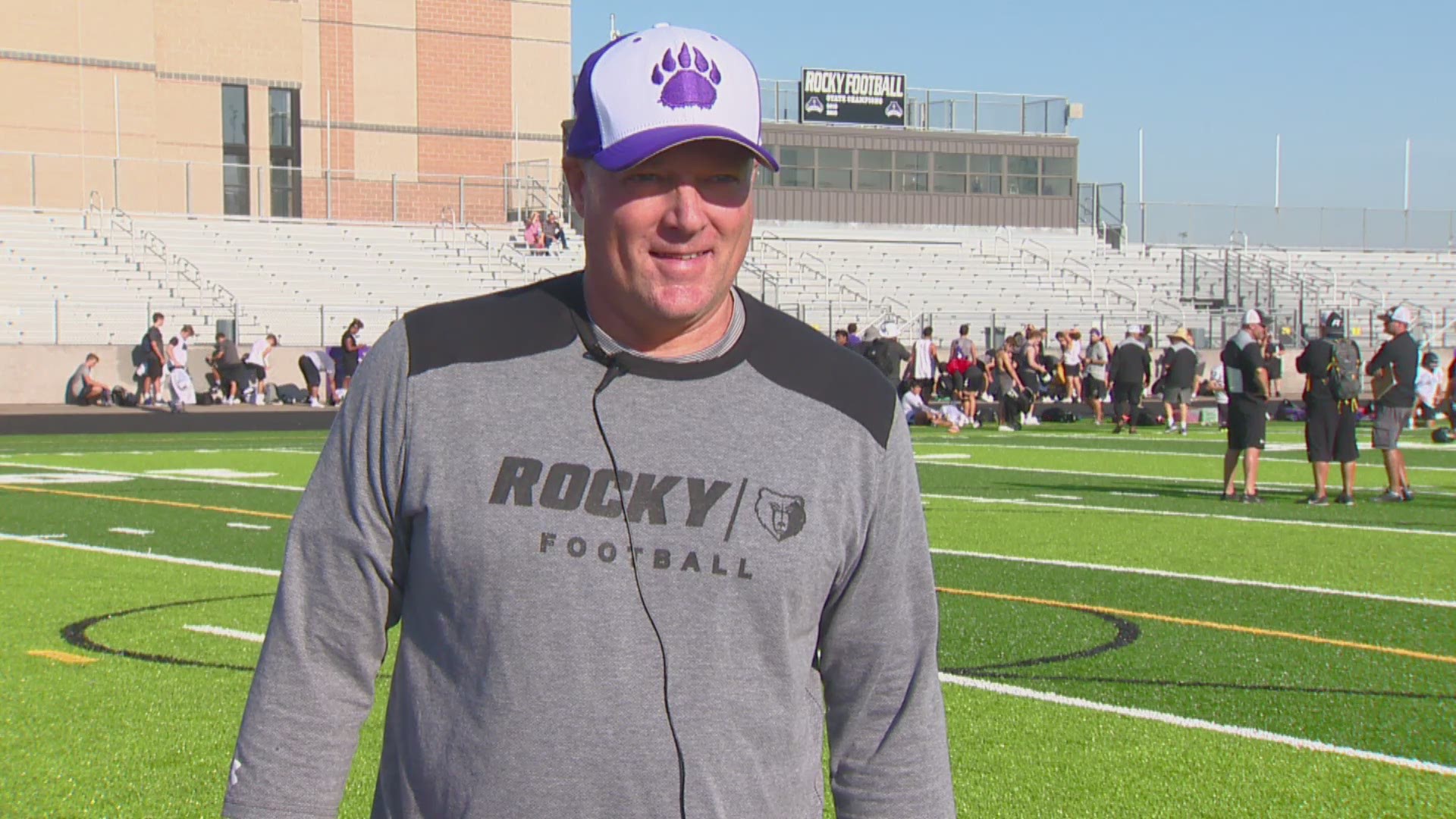 Rocky Mountain's head football coach Chris Culig talks with Will Hall about the 2019 Grizzly team, and how they compare to their 2018 undefeated state championship team.