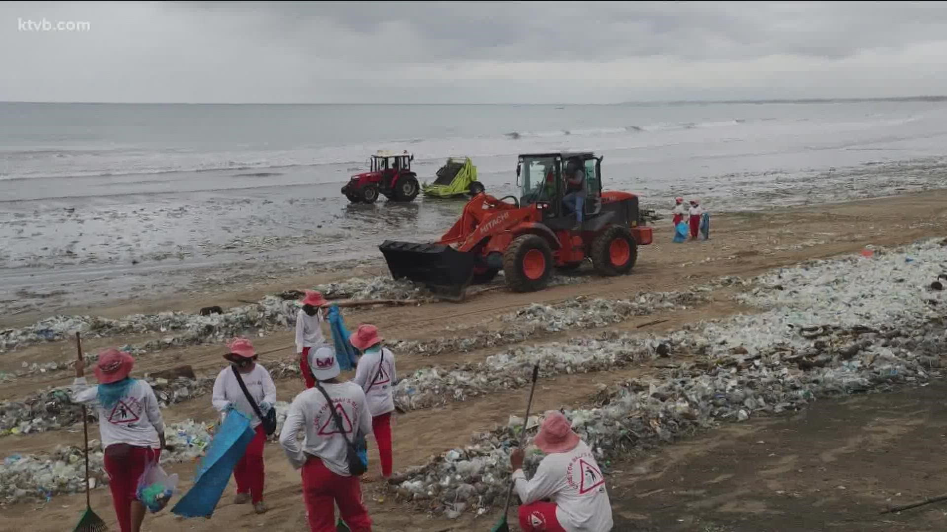 Utah and Idaho high schools are working together to rasie money for popular YouTube-led fundraiser #TeamSeas to clean our oceans.