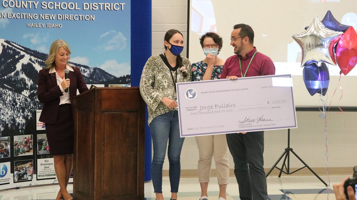 Idaho's Teacher of the Year immerses his students in language, learning