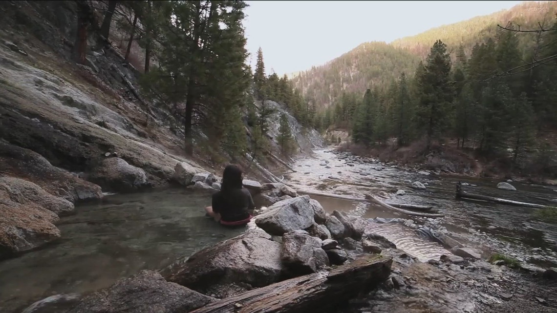 Exploring Idaho: Remote mountain hot spring for the adventurous