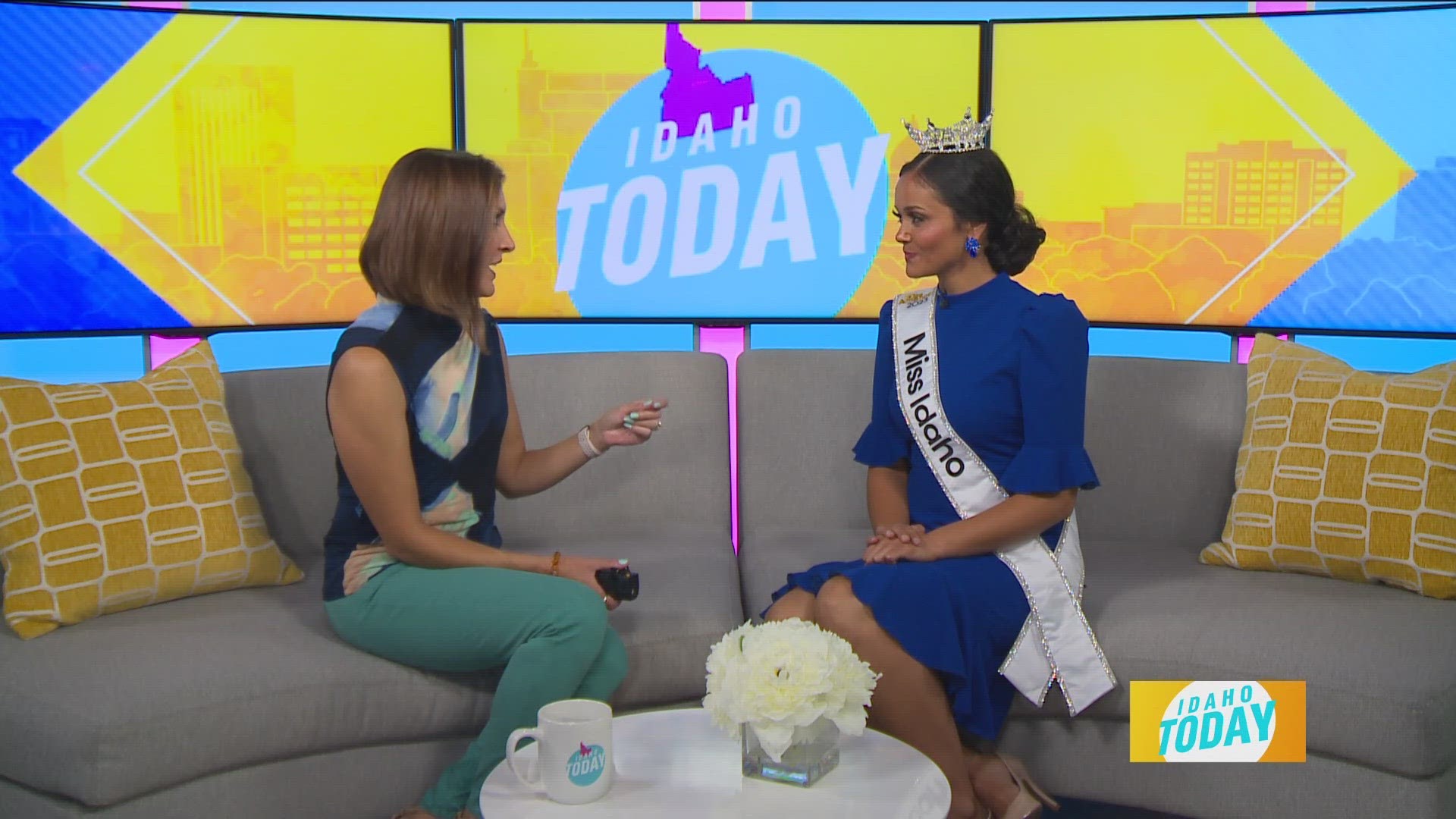 Miss Idaho stops by the Idaho Today studio to talk about the Miss America organization.