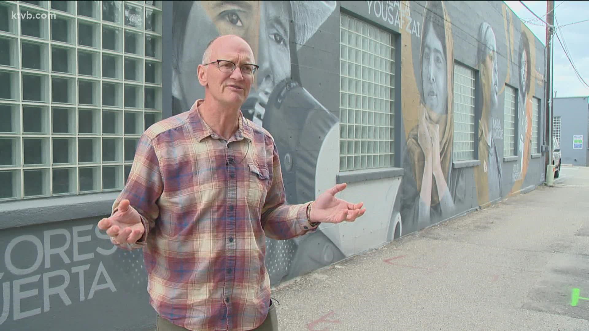 Creator of the alley wants to add 7-9 more murals, create an online presence to reach and teach more people and support local artists through fundraising.