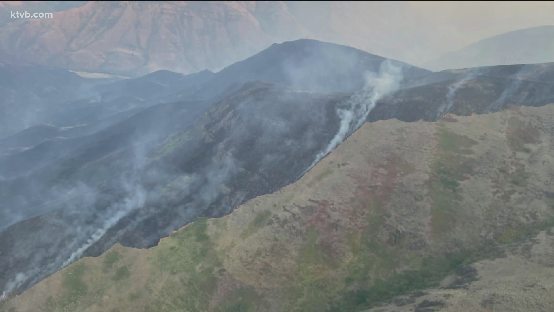 The Snake River Complex, Dixie-Jumbo Fires and the Mud Lick Fire continue to burn