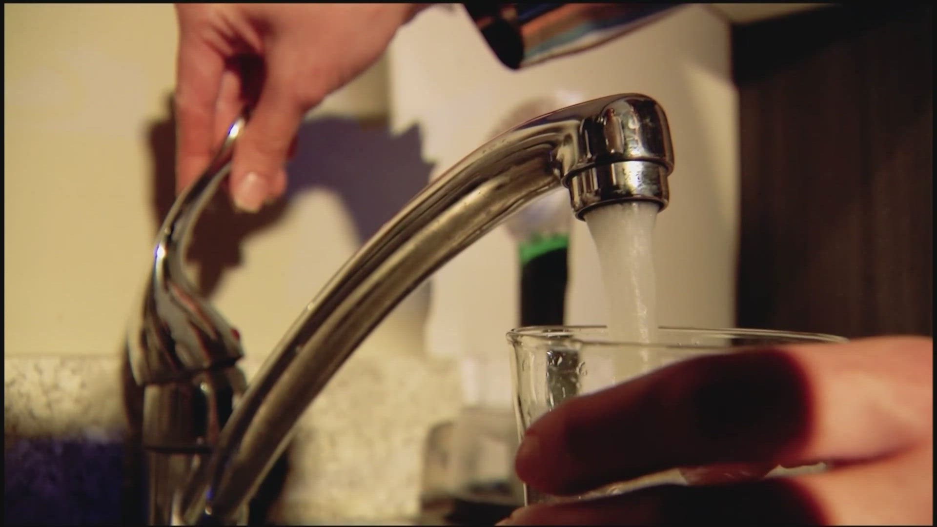 A U.S. Geologic Survey study shows 45% of the country's tap water has potentially dangerous chemicals in it.