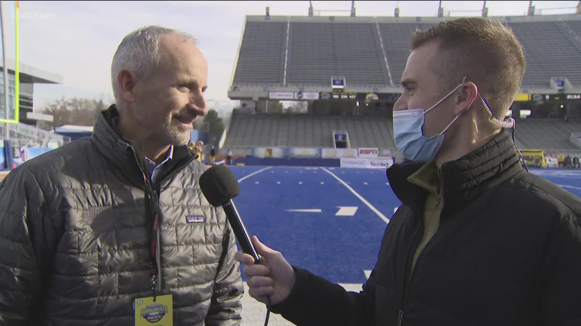 KTVB's Will Hall previews the MAC vs. Mountain West bout with the bowl game's executive director Kevin McDonald.