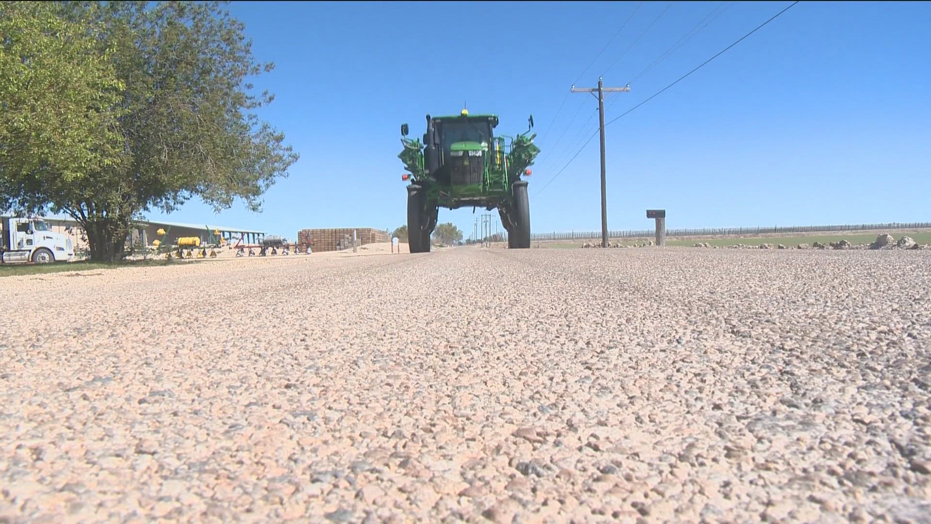 For Idaho farmers, springtime means tractors and large arm equipment are often out on rural roads.