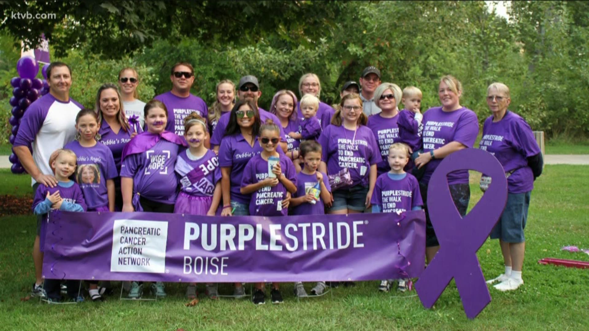 Purple Stride event this Saturday at Ann Morrison Park