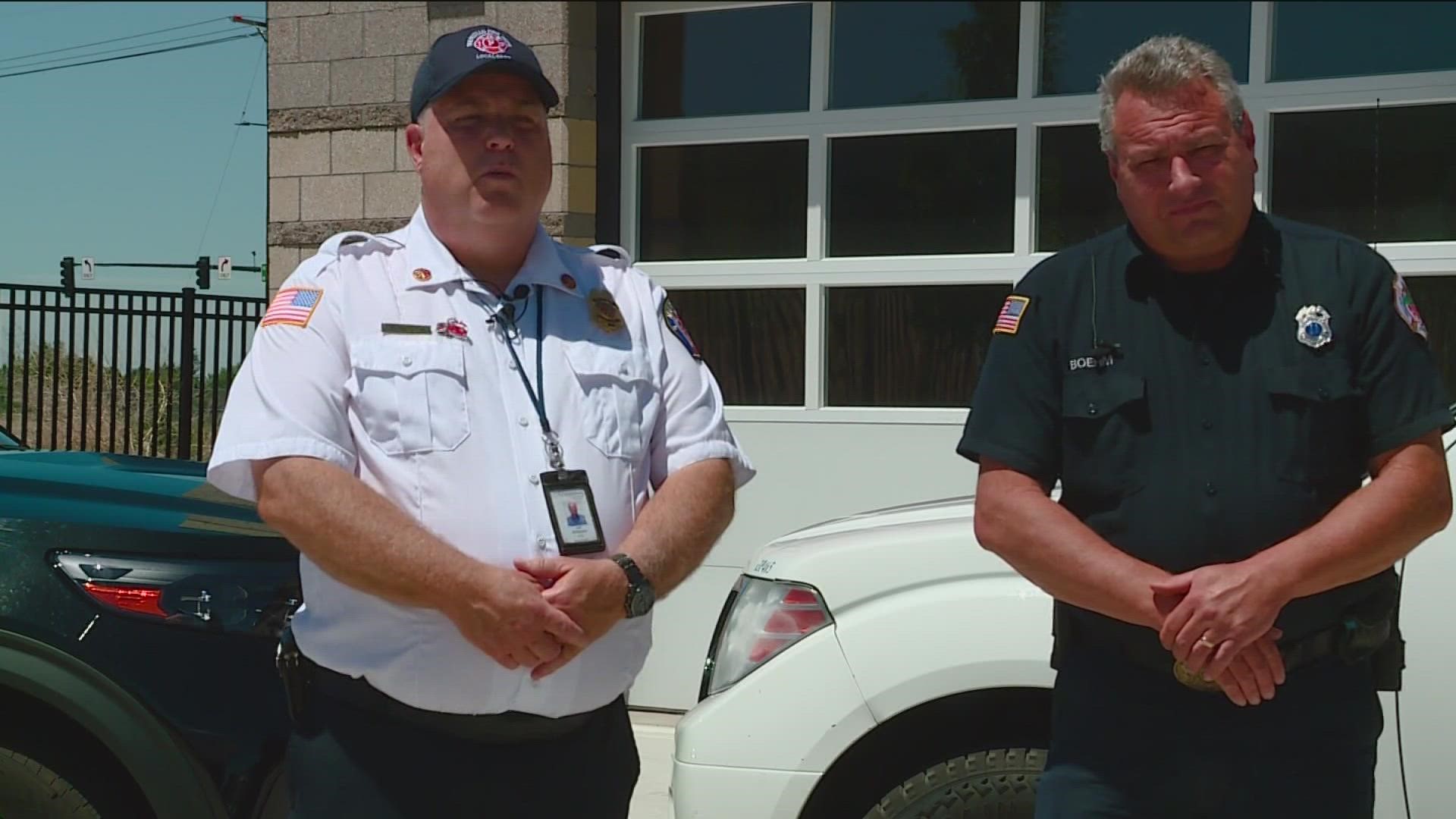 Meridian and Boise Fire held a joint firework safety demonstration to remind residents of the importance of celebrating safely during Fourth of July.