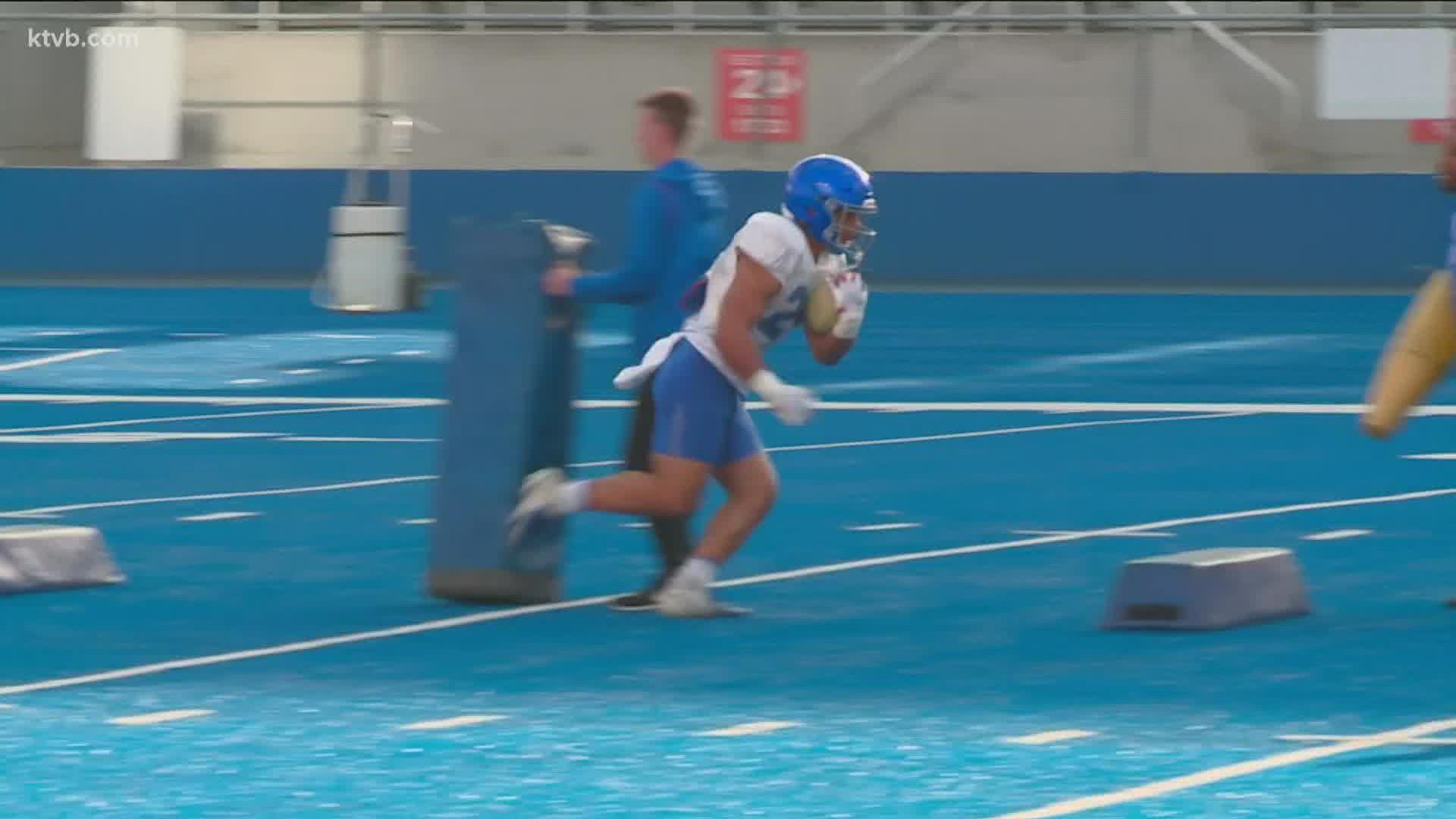 Boise State's scrimmage game is set for Saturday at 3:30 p.m. on the blue turf.