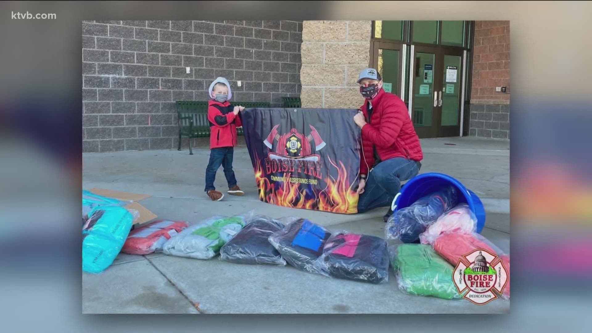 Plus, 'Operation Warm' collects winter clothing for those in need.