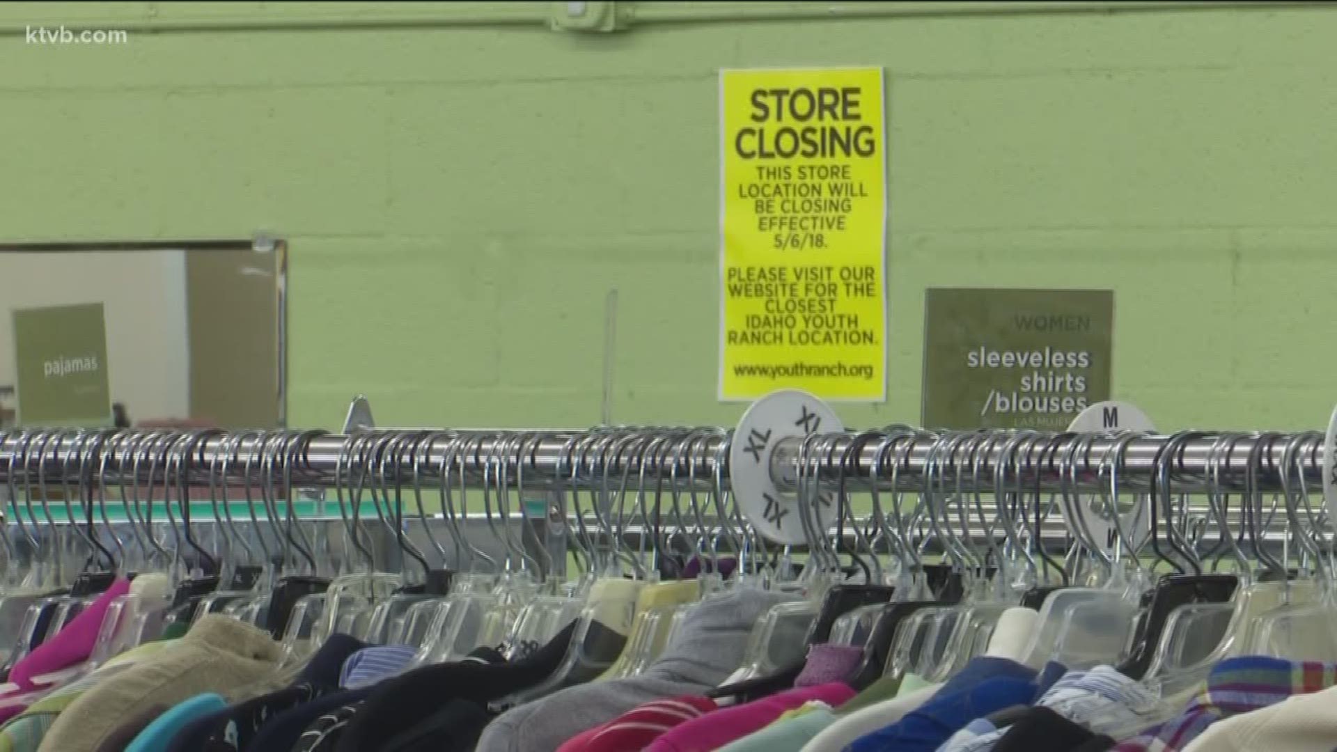 The nonprofit is closing some under-performing stores in Idaho.