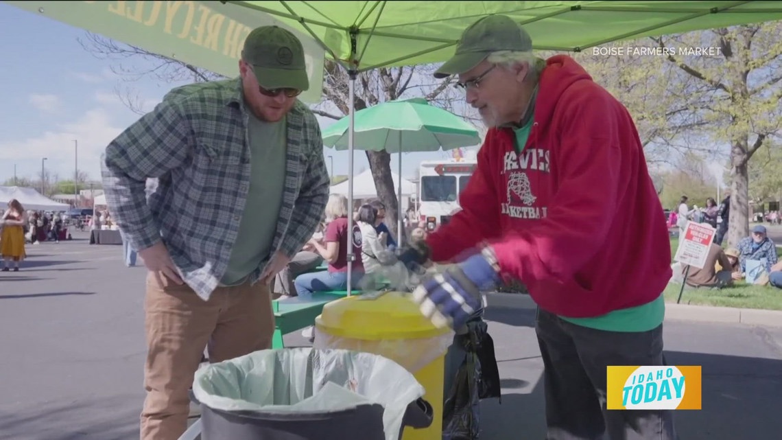 The Boise Farmers Market is all about being green
