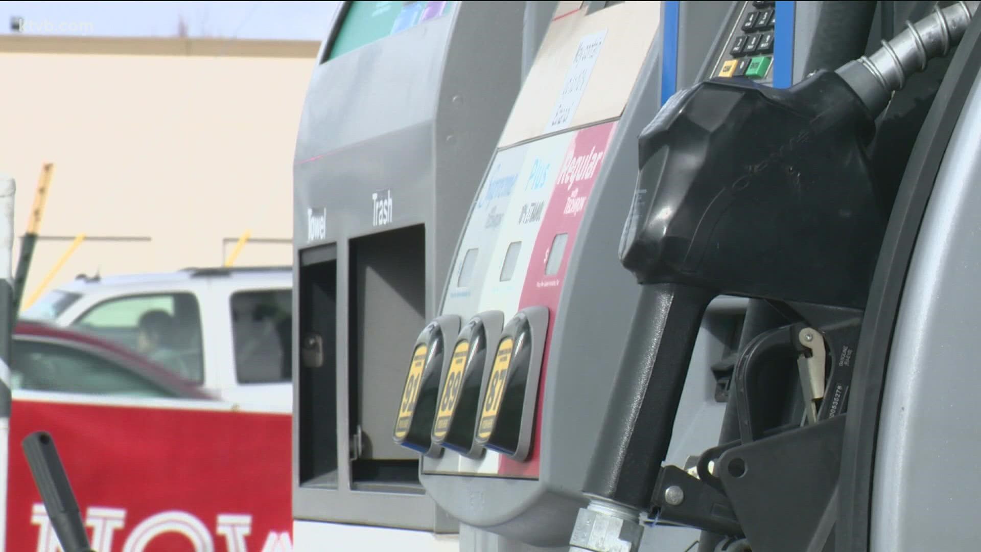 The average price per gallon for diesel in Idaho was 77 cents higher than unleaded gas on Friday.